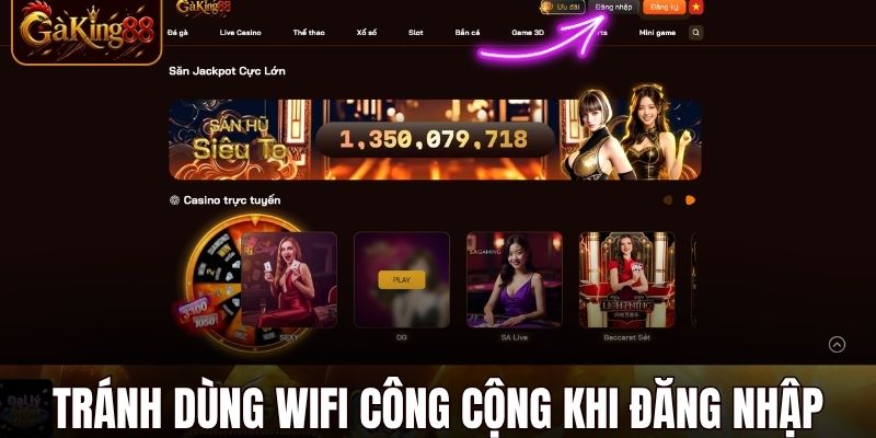 đăng nhập GAKING88