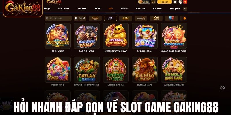 Nổ Hũ GAKING88