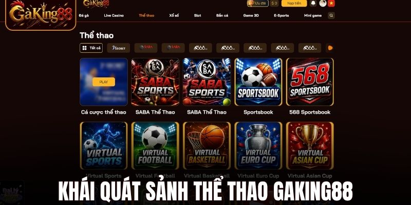 Thể Thao GAKING88