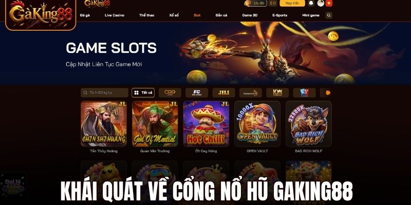 Nổ Hũ GAKING88