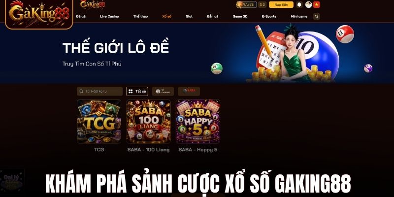 Xổ Số GAKING88