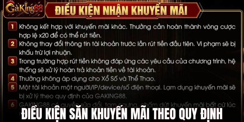 Khuyến Mãi Gaking88