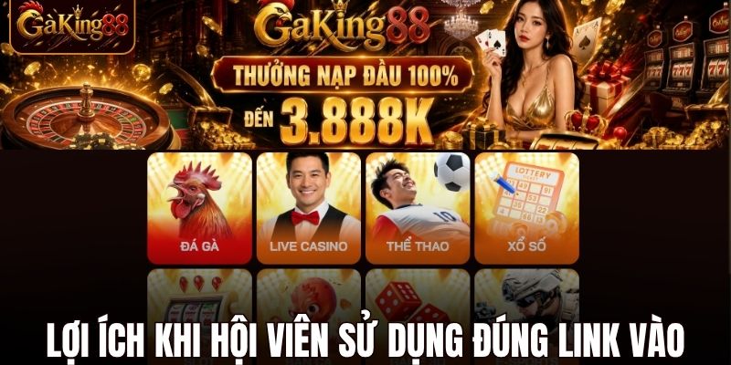 Link Vào Gaking88