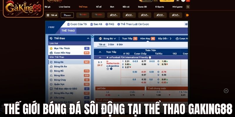 Thể Thao GAKING88