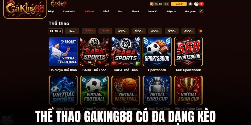 Thương Hiệu GAKING88