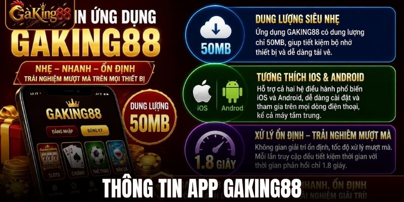 Tải app GAKING88