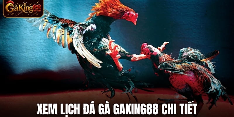 Lịch Đá Gà GAKING88